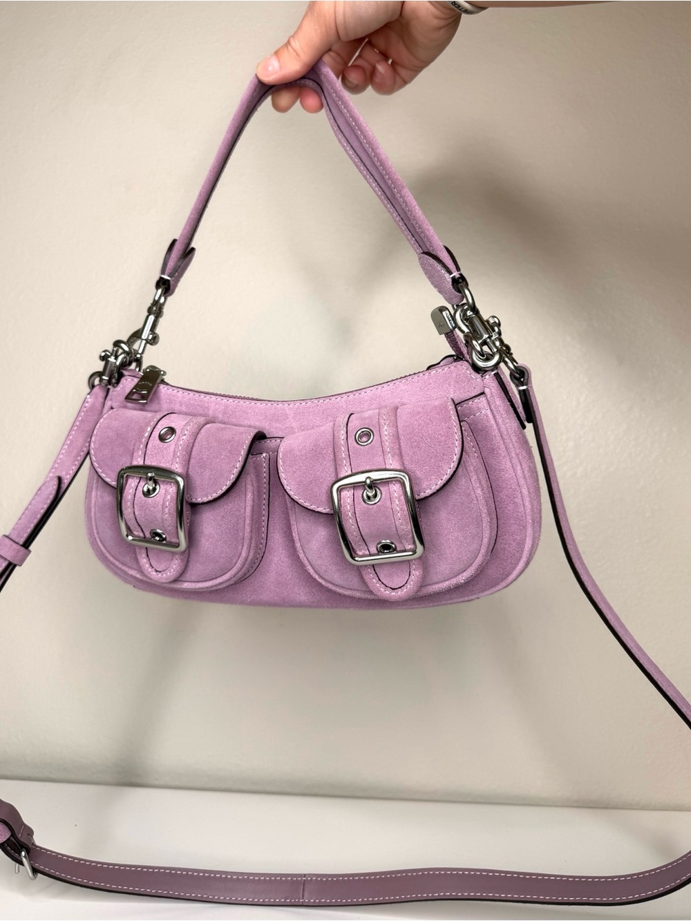 Coach Ashton Violet/Silver Bag - Picture 6 of 10
